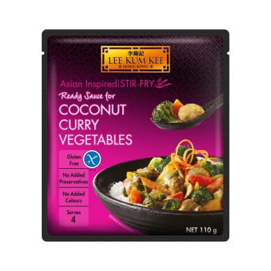 Lee Kum Kee Ready Sauce for Coconut Curry Vegetables