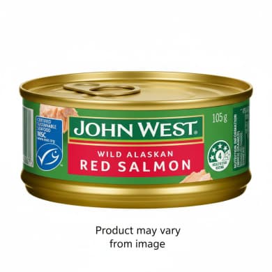 John West Wild Alaskan Red Salmon