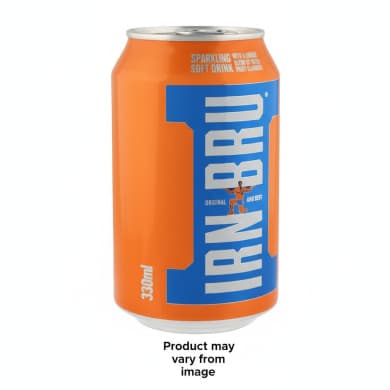 Irn‑Bru Sparkling Soft Drink 330ml
