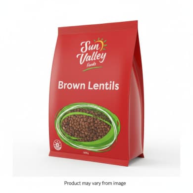 Sun Valley Brown Lentils 500g