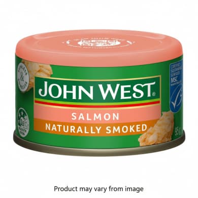 John West Salmon Naturally Smoked