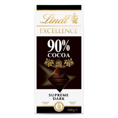Lindt Excellence 90% Cocoa Supreme Dark 100g