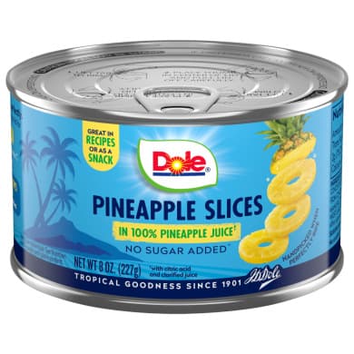 Dole Pineapple Slices in Juice