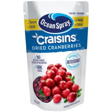 Ocean Spray Craisins Reduced Sugar Dried Cranberries