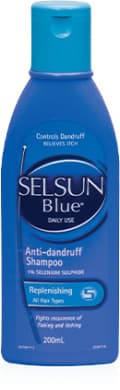 Selsun Blue 5 Replenishing Anti-Dandruff Shampoo 200mL