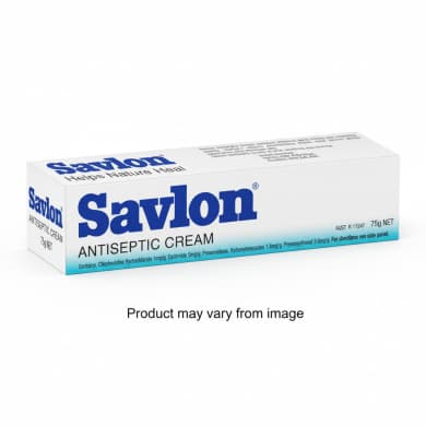 Savlon Antiseptic Cream 75g - Germ-Killing First Aid for Minor Cuts & Bites