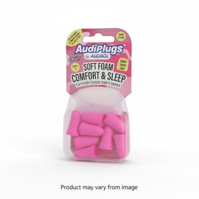 AudiPlugs Soft Foam Comfort & Sleep (Size S) - 4 Pairs