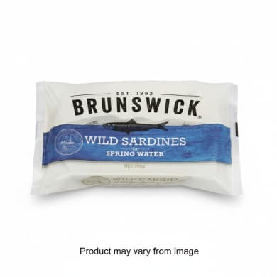 Brunswick Wild Sardines in Spring Water