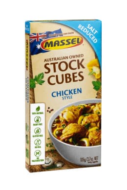 Massel Stock Cubes Chicken Style (Salt Reduced) 105g