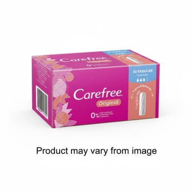 Carefree Original Regular Tampons (32 Pack)