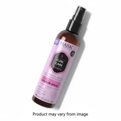 HASK Curl Care 5-in-1 Leave-In Spray - Detangling, Frizz Control & Curl Definition (175 mL)