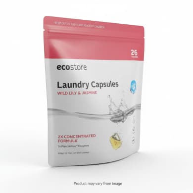ecostore Laundry Capsules Wild Lily & Jasmine 26 Pack (390g)
