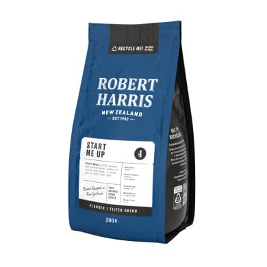 Robert Harris Start Me Up Plunger & Filter Grind Coffee 200g