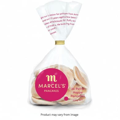 Marcel's Pancakes - Petite Happy Pancakes (24 pack, 200g)