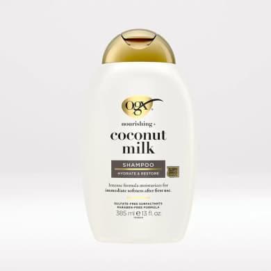 OGX Nourishing + Coconut Milk Conditioner (Sulfate-Free, Paraben-Free) Hydrate & Restore 385 mL