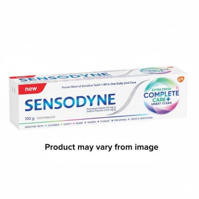 Sensodyne Complete Care+ Smart Clean Toothpaste (Extra Fresh / Cool Mint) 100 g