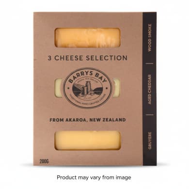 Barrys Bay 3 Cheese Selection 200g