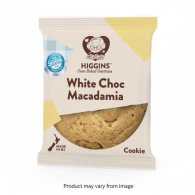 Higgins White Choc Macadamia Cookie