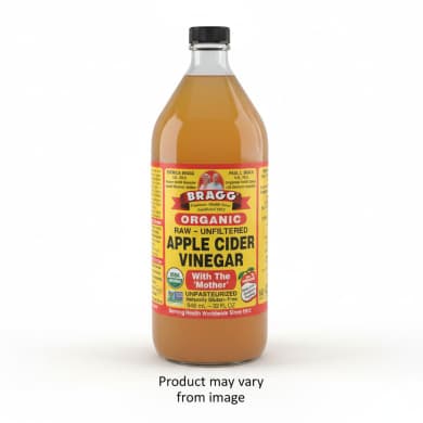 Bragg Organic Raw Unfiltered Apple Cider Vinegar (946 mL)