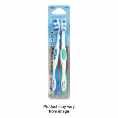 All Smiles Soft Toothbrushes (2 Pack)