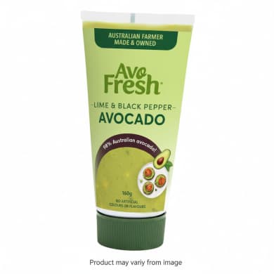 AvoFresh Avocado with Lime & Black Pepper 160g