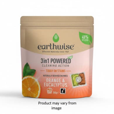 earthwise Orange & Eucalyptus 3in1 Laundry Detergent Capsules, 26 Pack (390g)