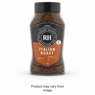Robert Harris Italian Roast Freeze Dried Instant Coffee 100g