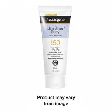 Neutrogena Ultra Sheer Body SPF 50 Lotion Sunscreen (Dry-Touch) 85mL