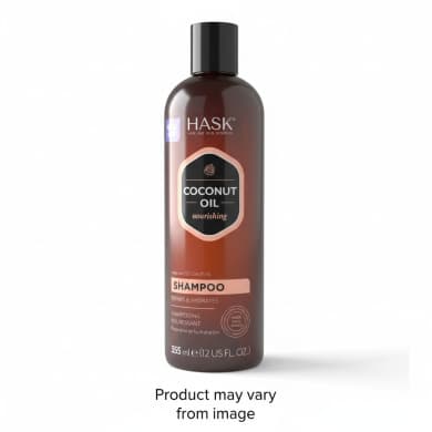 HASK Coconut Oil Nourishing Shampoo – Repairs & Hydrates, 355 mL