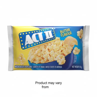 ACT II Microwave Popcorn - Butter Flavour (85 g)