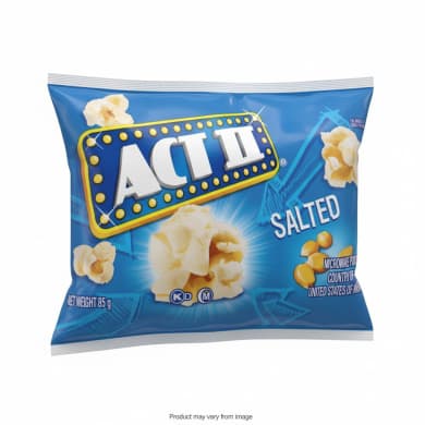 ACT II Salted Microwave Popcorn 85 g