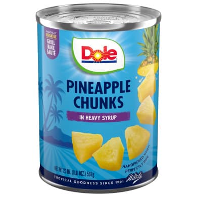 Dole Pineapple Chunks in Syrup