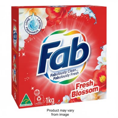 Fab Fresh Blossom Laundry Powder Detergent 1kg