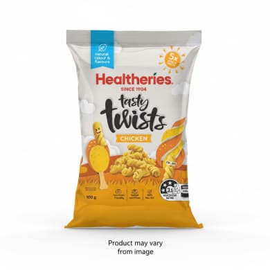 Healtheries Tasty Twists Chicken (5 x 20g / 100g)