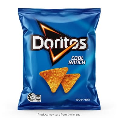 Doritos Cool Ranch Corn Chips 150g