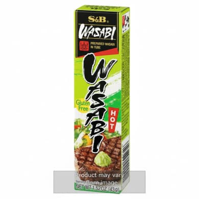 S & B Wasabi (Hot) Prepared Wasabi in Tube 43g
