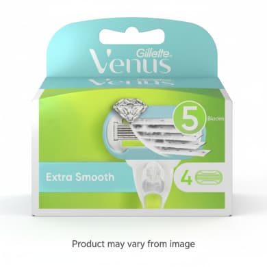 Gillette Venus Extra Smooth Razor Blades Cartridges – 4 Pack