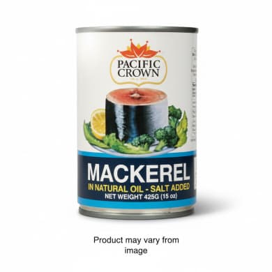 Pacific Crown Mackerel in Natural Oil (425g)