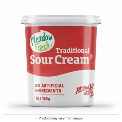Meadow Fresh Traditional Sour Cream 125g