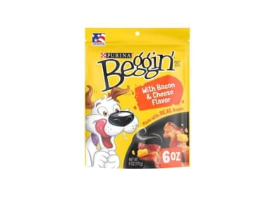 Purina Beggin' Strips Bacon & Cheese Dog Treats (170 g)