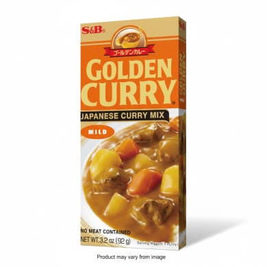 S & B Golden Curry Japanese Curry Mix - Mild