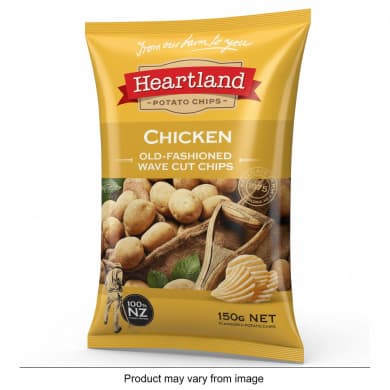 Heartland Potato Chips Chicken (Old-Fashioned Wave Cut)