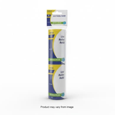 Korbond Lint Roller Refill 2 Pack (90 Sheets per Roll)