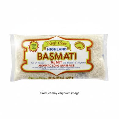King's Choice Highland Basmati Rice 1kg