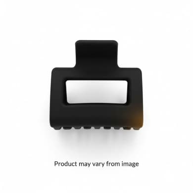 mcobeauty Medium Hair Claw, Matte Black (2 Pack)