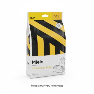 Miele Filta M1 (F033) Vacuum Bags 5-Pack | 5-Layer Filtration