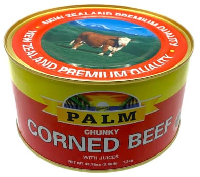 Palm Chunky Corned Beef with Juices 1.3kg