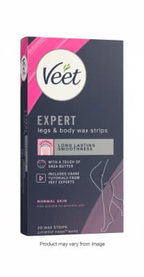 Veet Expert Legs & Body Cold Wax Strips (20 Pack)