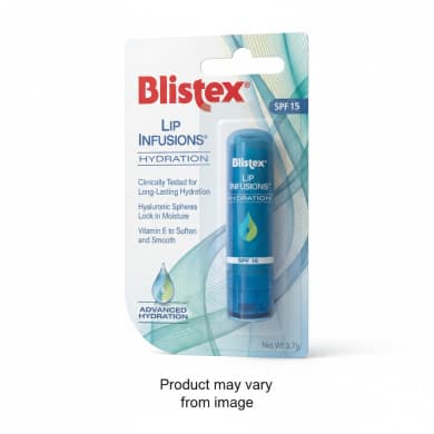 Blistex Lip Infusions Hydration SPF 15 Lip Balm, 3.7g