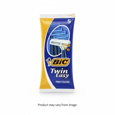 BIC Twin Easy Precision Disposable Shaver 5 Pack